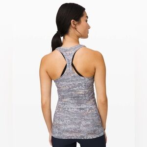 Lululemon Cool Racerback II *Nulu
Frozen Vista Alpine White Multi Gray Tank Top